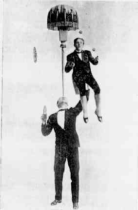 [trick with two jugglers]